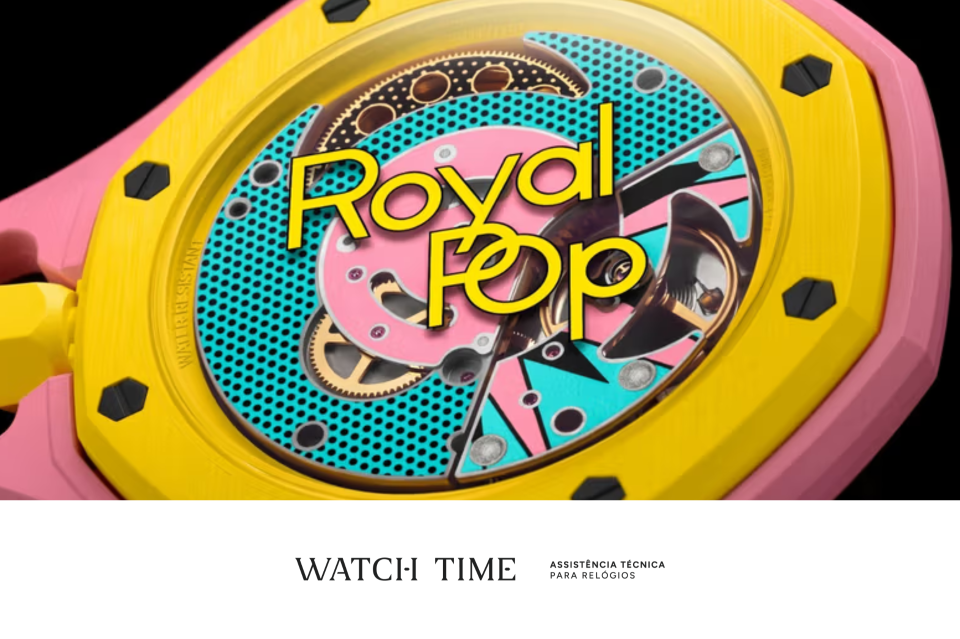 Audemars PiguetxSwatch Popロイヤルポップ Royal Pop: O Royal Oak Mais Barato do Mundo - -